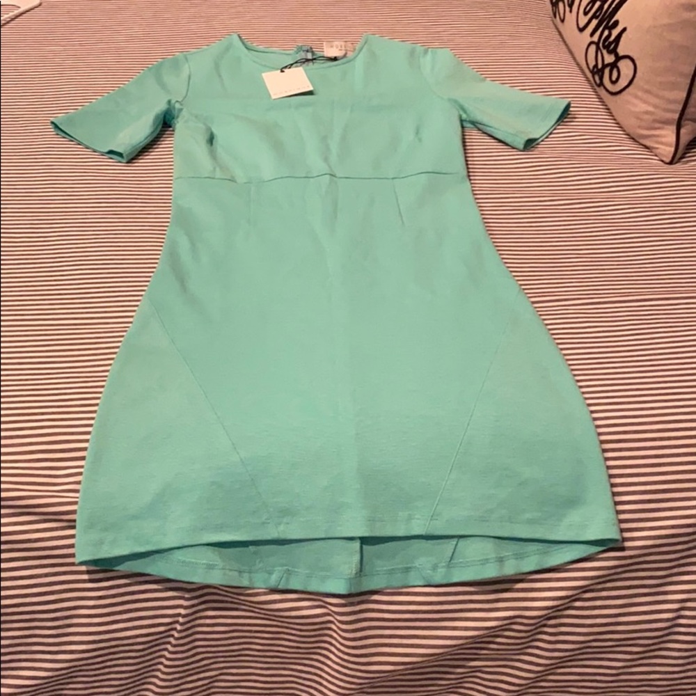 Teal dress